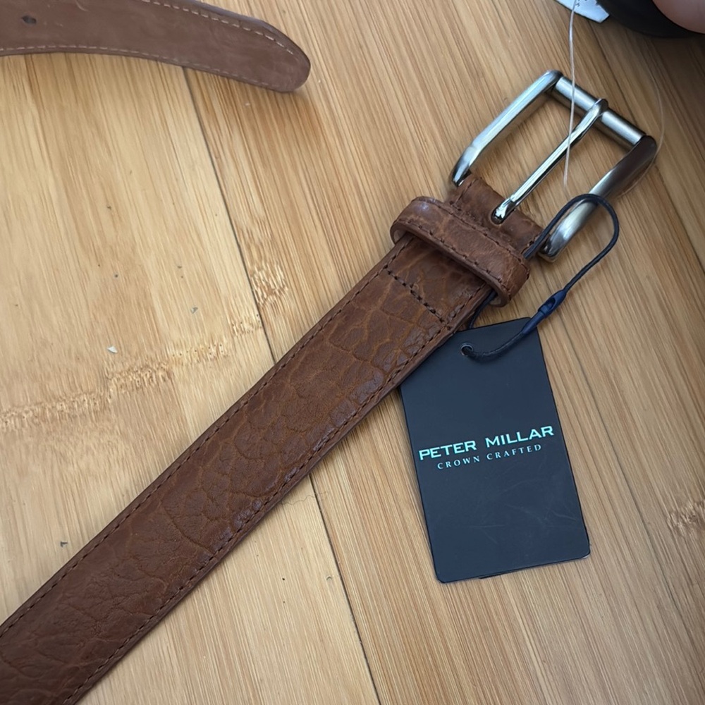 Peter Millar Brown Bison Size 32 Mens